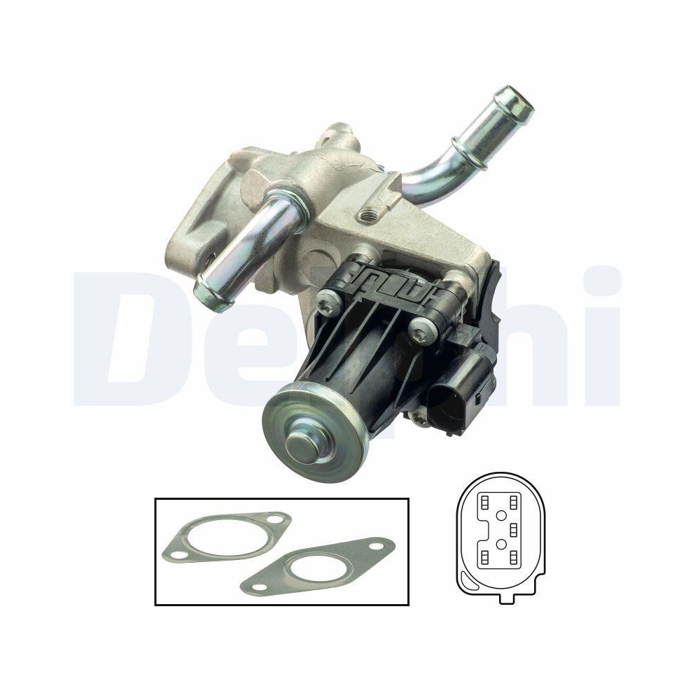 DELPHI EG10551-12B1 AGR-Ventil f&uuml;r CITRO&Euml;N FORD PEUGEOT FORD USA LAND ROVER
