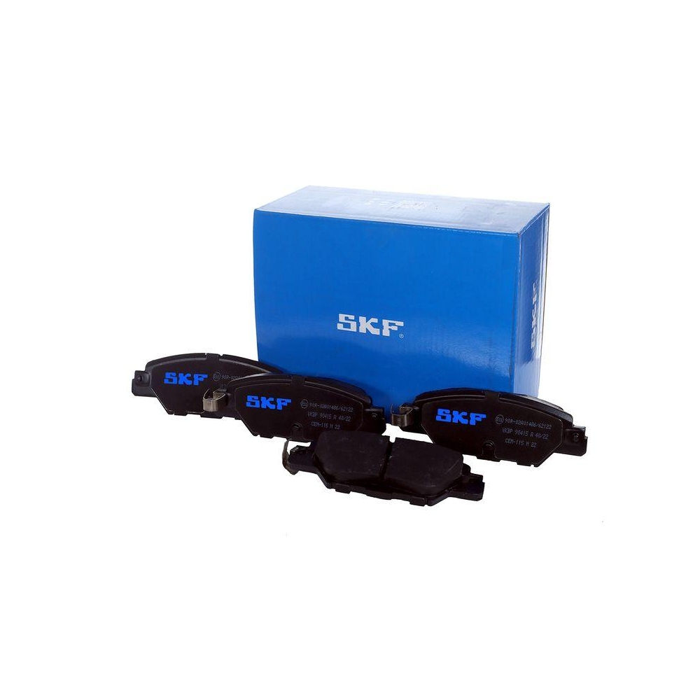 Bremsbelagsatz, Scheibenbremse SKF VKBP 90415 A f&uuml;r MAZDA, Hinterachse