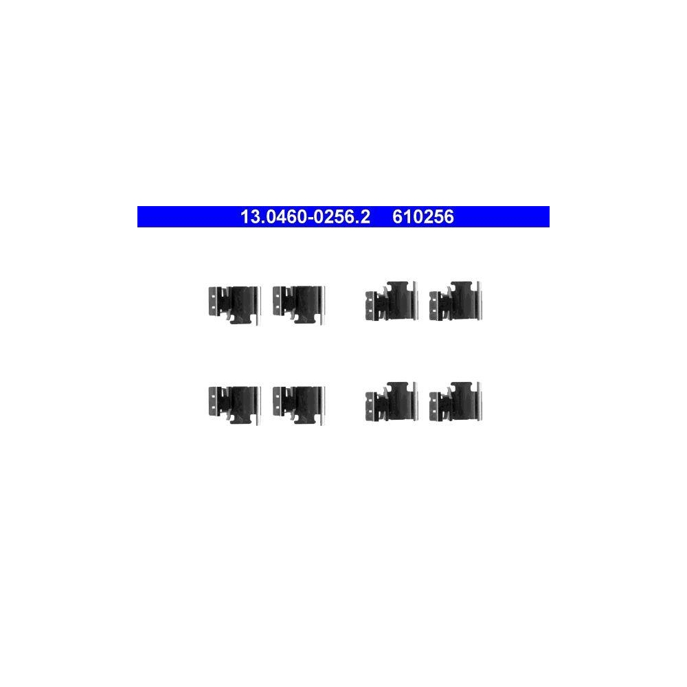 Zubeh&ouml;rsatz, Scheibenbremsbelag ATE 13.0460-0256.2 f&uuml;r FIAT, Hinterachse