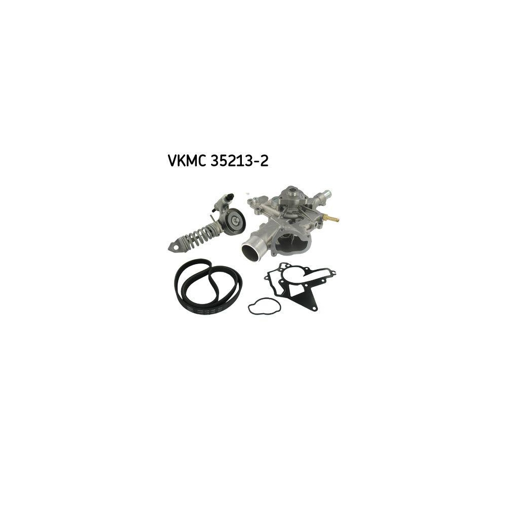 Wasserpumpe + Keilrippenriemensatz SKF VKMC 35213-2 f&uuml;r OPEL SUZUKI VAUXHALL
