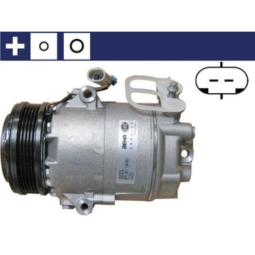 MAHLE ACP 45 000S Kompressor, Klimaanlage BEHR f&uuml;r OPEL VAUXHALL GENERAL MOTORS