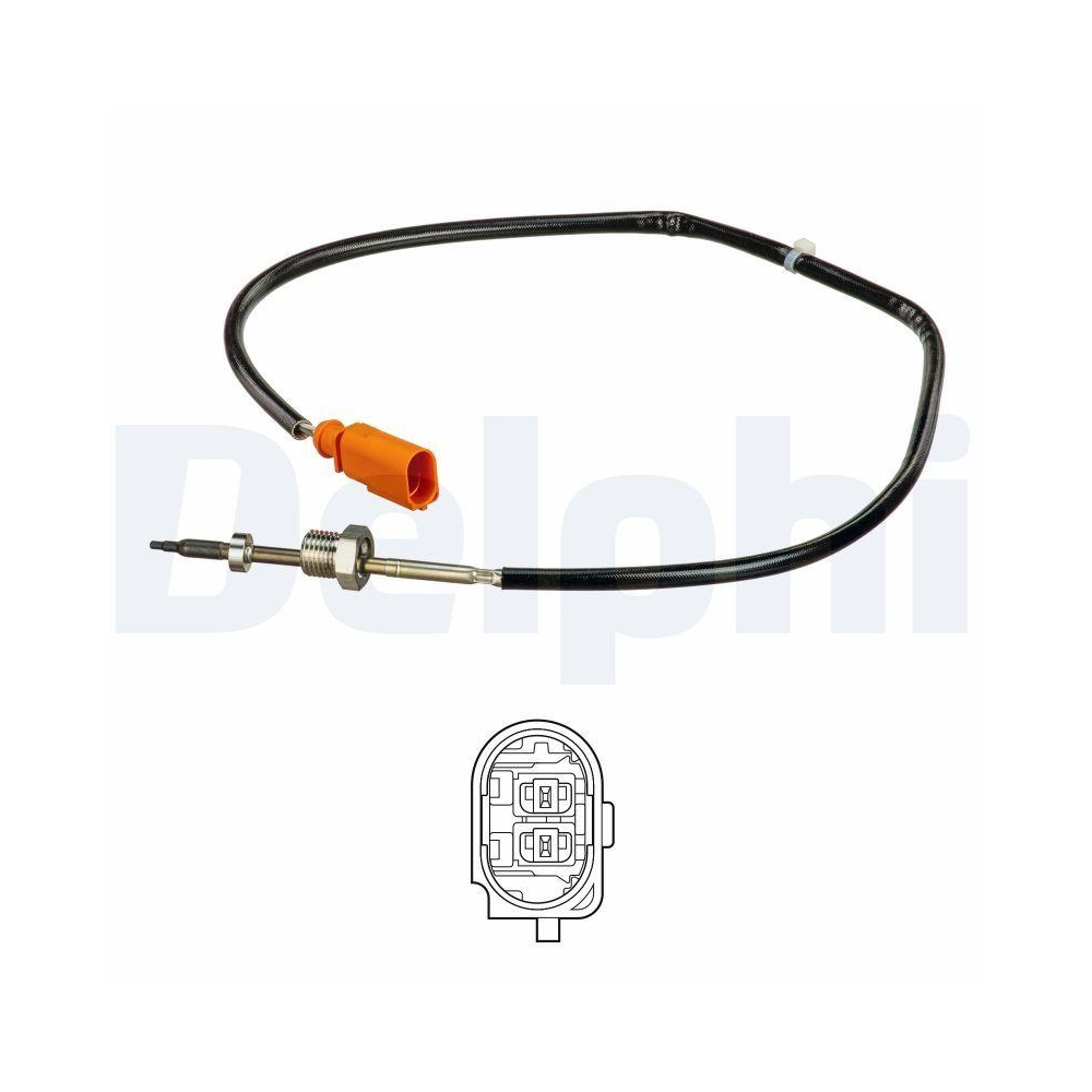 DELPHI TS30164 Sensor, Abgastemperatur f&uuml;r AUDI SEAT SKODA VW