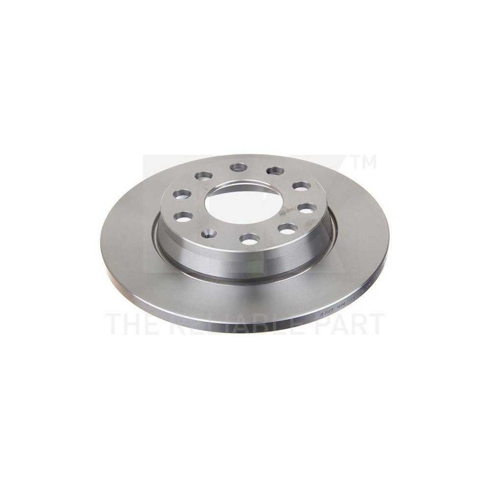NK 204782 2 St&uuml;ck Bremsscheiben f&uuml;r AUDI SEAT SKODA VW, Hinterachse