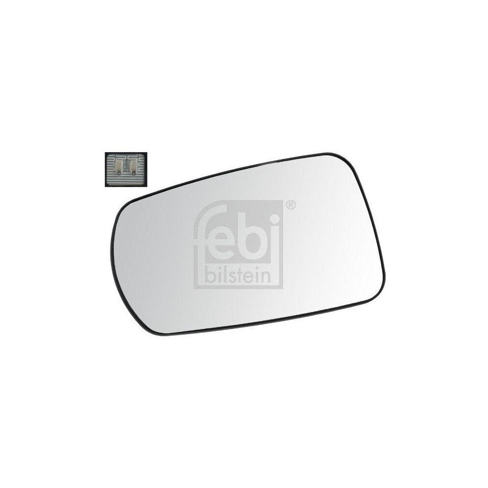 Spiegelglas, Außenspiegel FEBI BILSTEIN 105758 für MAN NEOPLAN, rechts