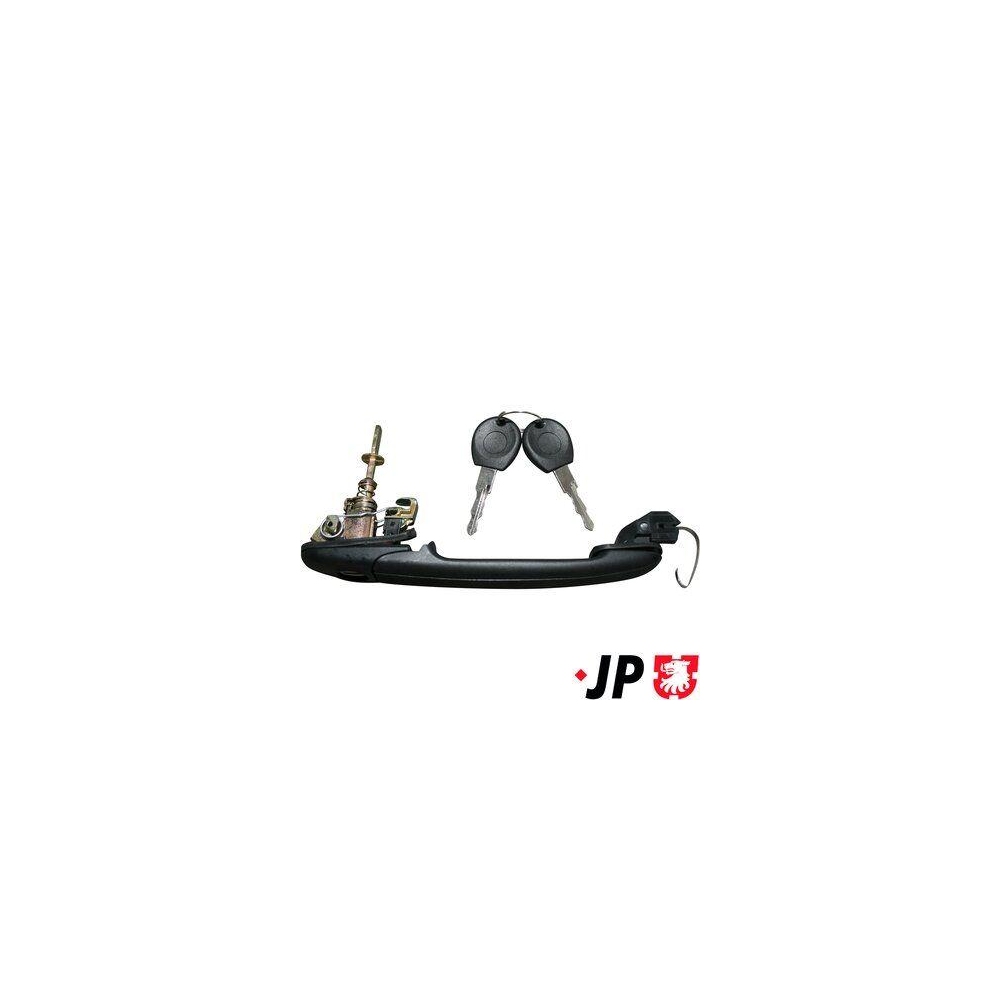 Türaußengriff JP GROUP 1187101900 JP für VW VAG, vorne links, vorne rechts