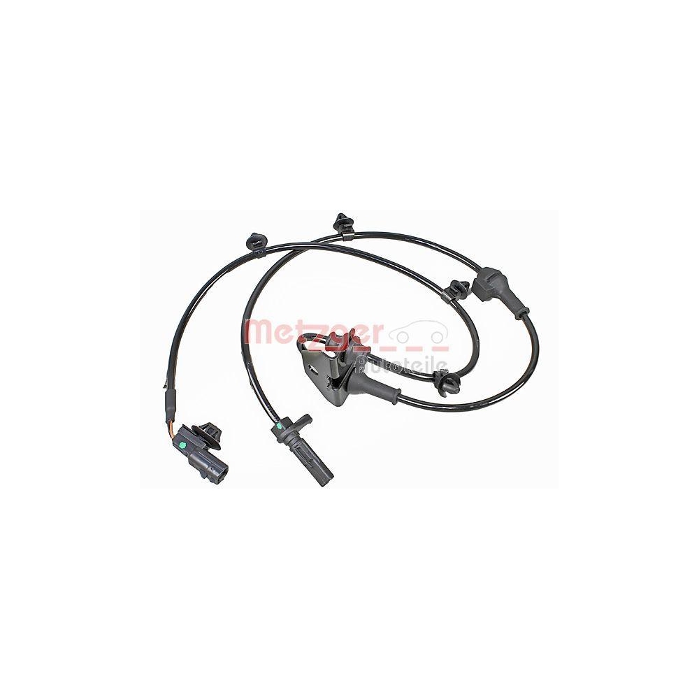 Sensor, Raddrehzahl METZGER 09001120 f&uuml;r SUZUKI, Vorderachse links