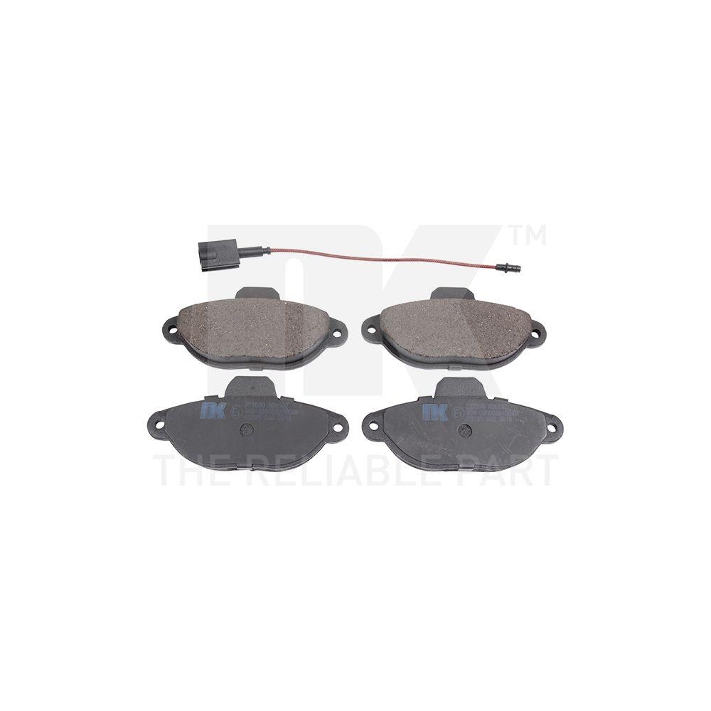 Bremsbelagsatz, Scheibenbremse NK 222590 f&uuml;r FORD, Vorderachse