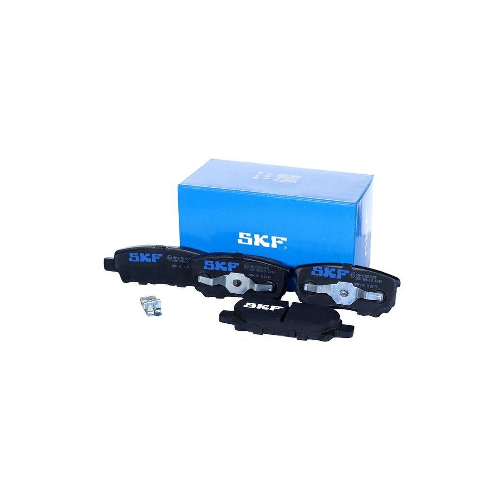 Bremsbelagsatz, Scheibenbremse SKF VKBP 90416 A f&uuml;r CHRYSLER DODGE MITSUBISHI