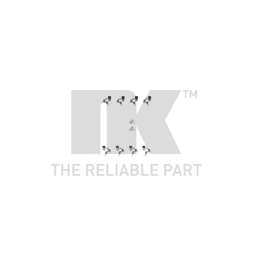 Zubeh&ouml;rsatz, Scheibenbremsbelag NK 7945191 f&uuml;r, Vorderachse