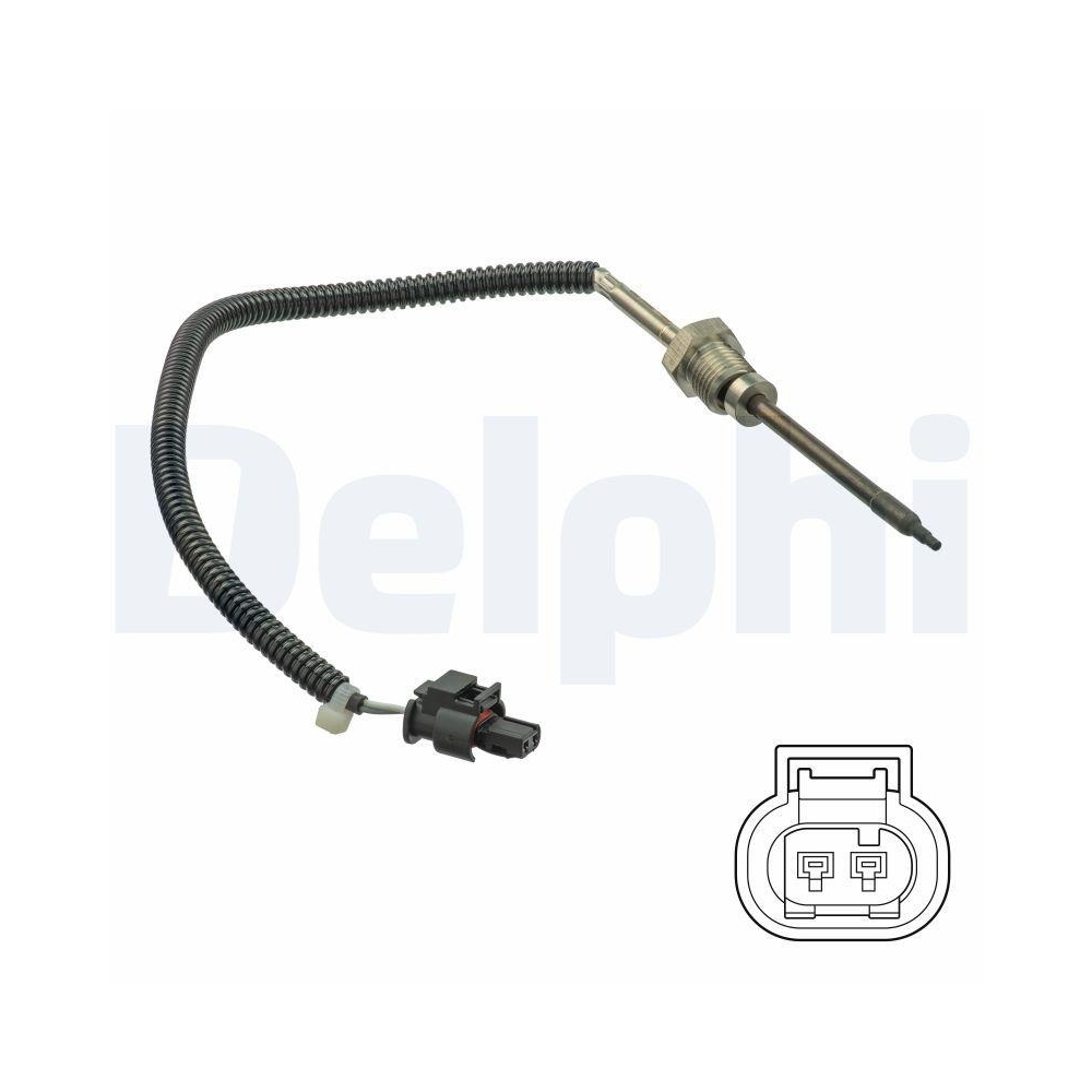 DELPHI TS30217 Sensor, Abgastemperatur f&uuml;r MERCEDES-BENZ SMART
