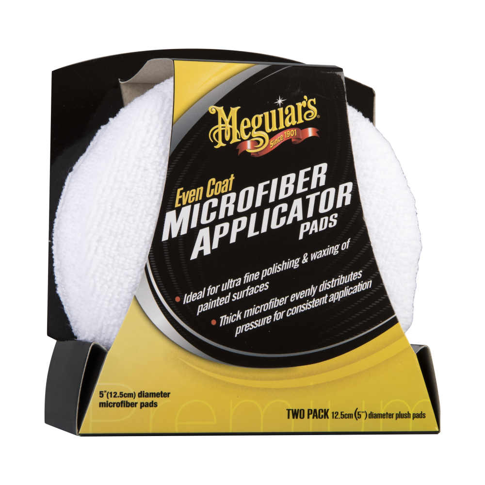 Meguiars G220316EUMEG Hybrid Ceramic Trim Restorer 473ml & X3080EUMEG Pad