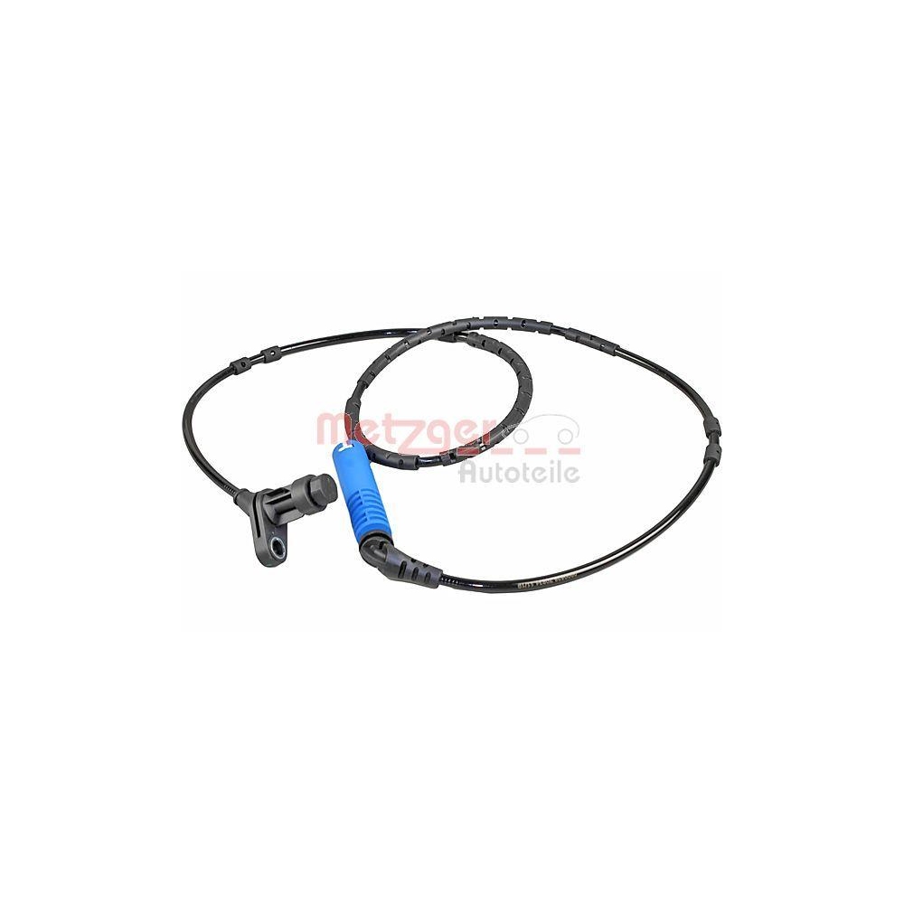 Sensor, Raddrehzahl METZGER 0900528 f&uuml;r BMW, Hinterachse