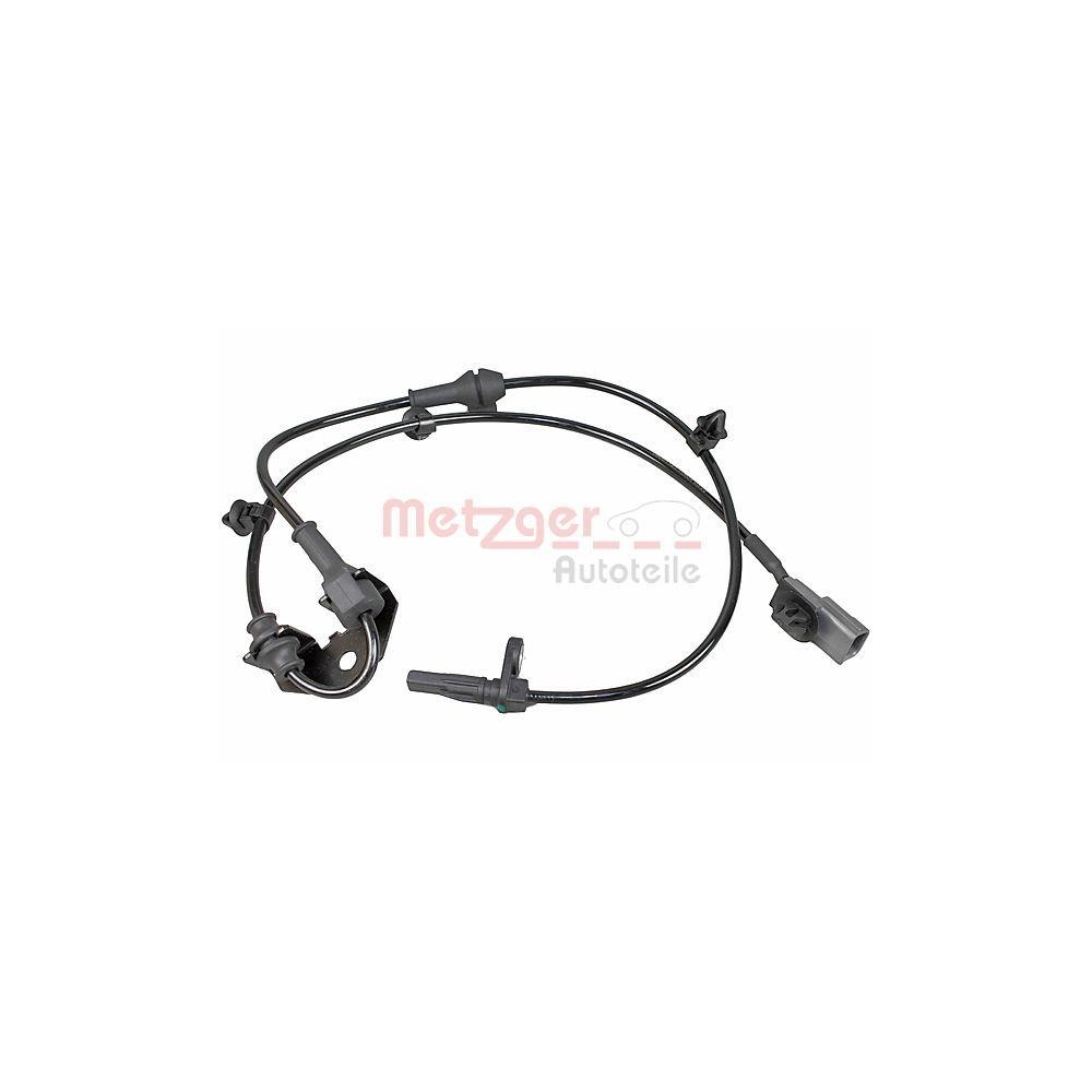 Sensor, Raddrehzahl METZGER 09001121 f&uuml;r SUZUKI, Vorderachse rechts