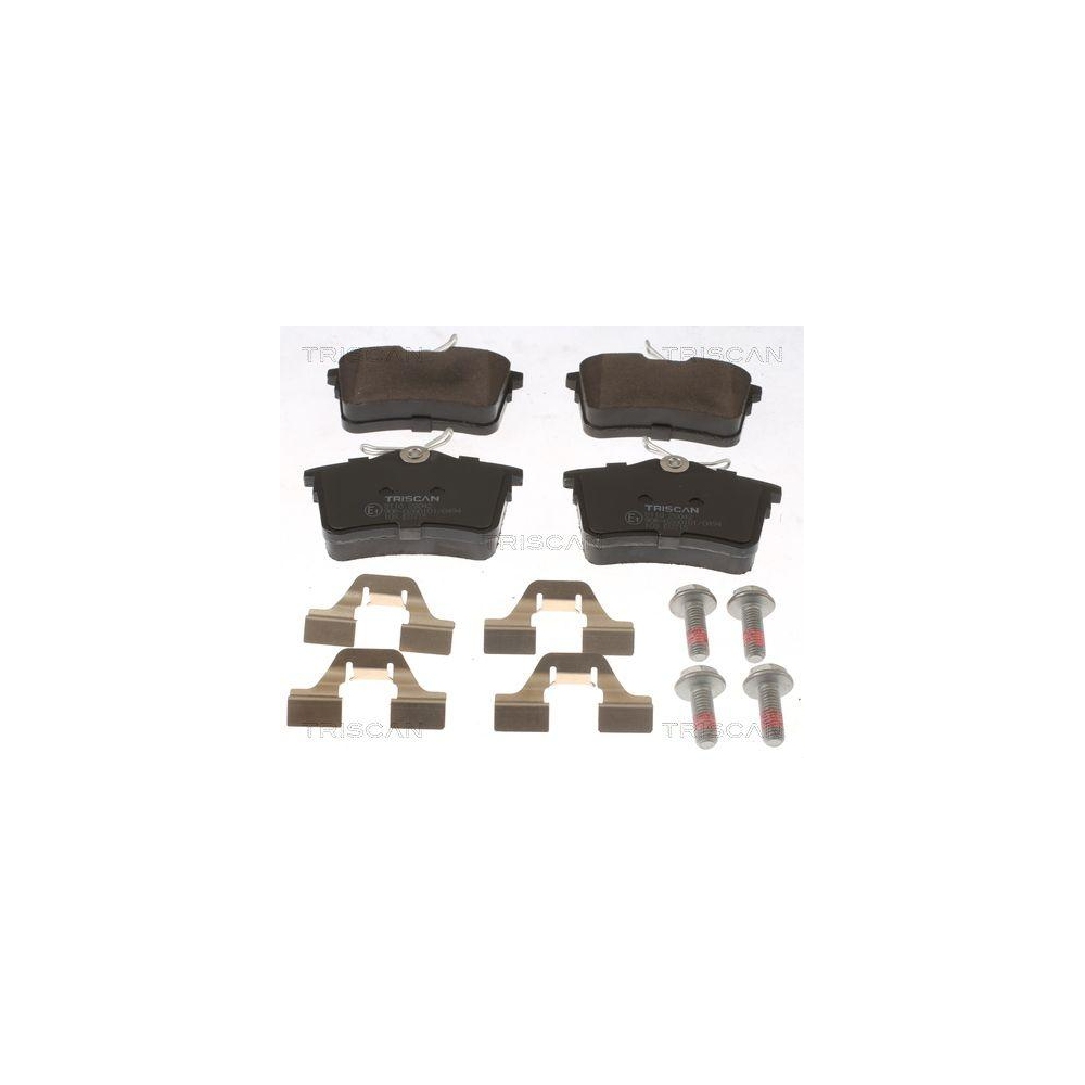 Bremsbelagsatz, Scheibenbremse TRISCAN 8110 28042 f&uuml;r CITRO&Euml;N PEUGEOT