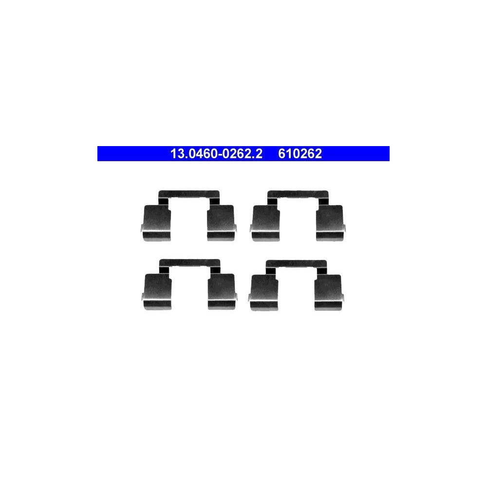 Zubeh&ouml;rsatz, Scheibenbremsbelag ATE 13.0460-0262.2 f&uuml;r, Vorderachse