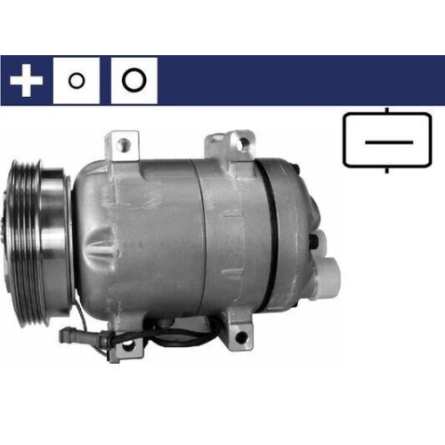 MAHLE ACP 53 000S Kompressor, Klimaanlage BEHR f&uuml;r ALFA ROMEO AUDI FIAT VW CUPRA