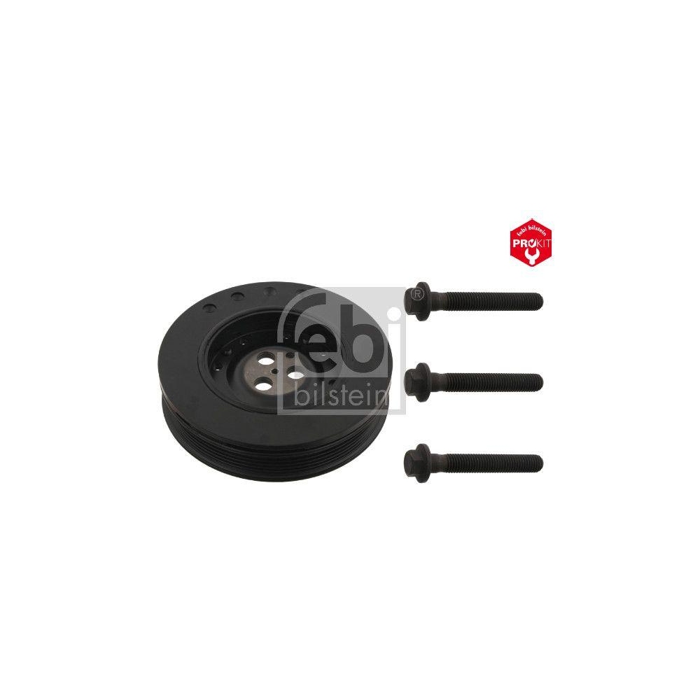 FEBI BILSTEIN Riemenscheibe, Kurbelwelle 33673 ProKit f&uuml;r FORD JAGUAR