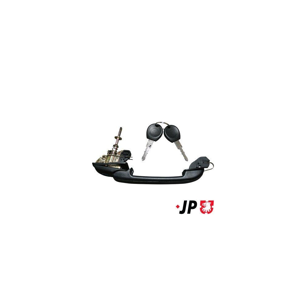 Türaußengriff JP GROUP 1187100600 JP für VW VAG, vorne links, vorne rechts
