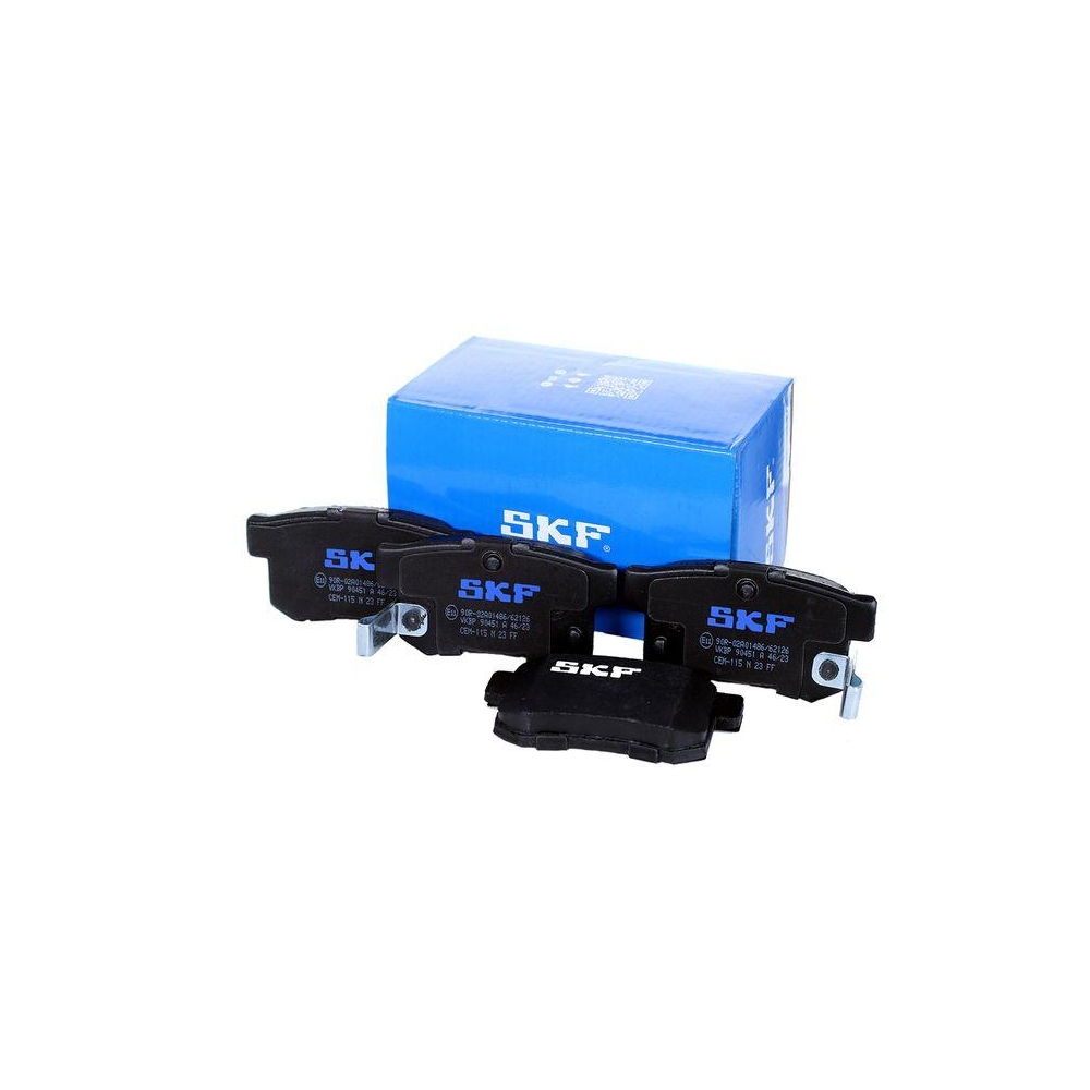 Bremsbelagsatz, Scheibenbremse SKF VKBP 90451 A f&uuml;r SUZUKI, Hinterachse
