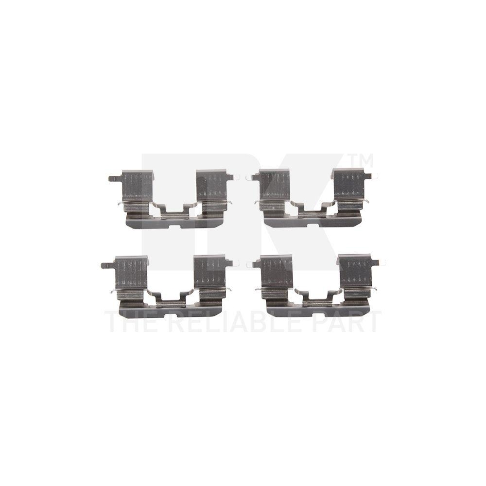 Zubehörsatz, Scheibenbremsbelag NK 7945227 für, Vorderachse