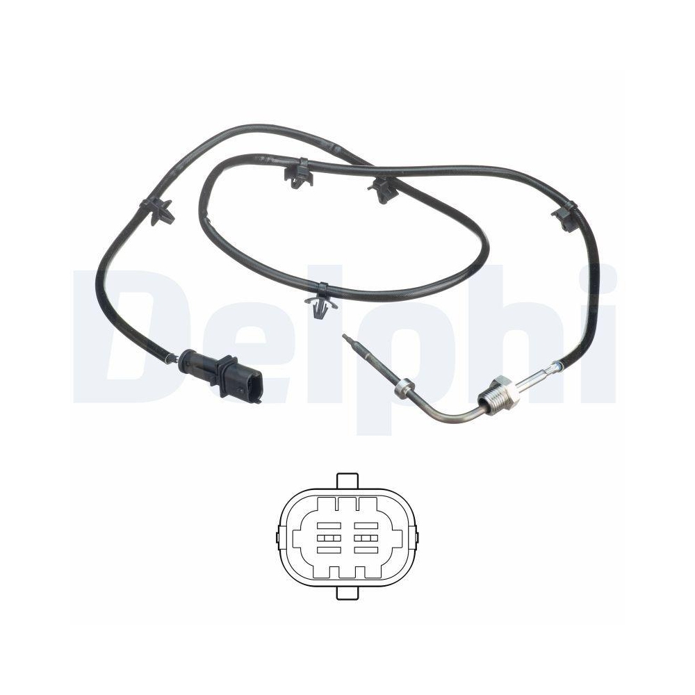DELPHI TS30243 Sensor, Abgastemperatur f&uuml;r OPEL VAUXHALL