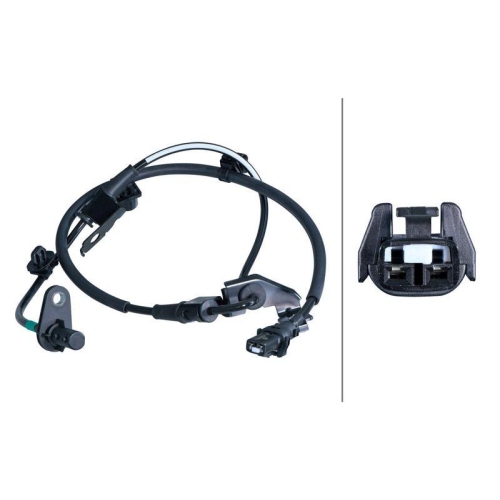 HELLA 6PU 358 418-161 Sensor, Raddrehzahl f&uuml;r KIA, Vorderachse links