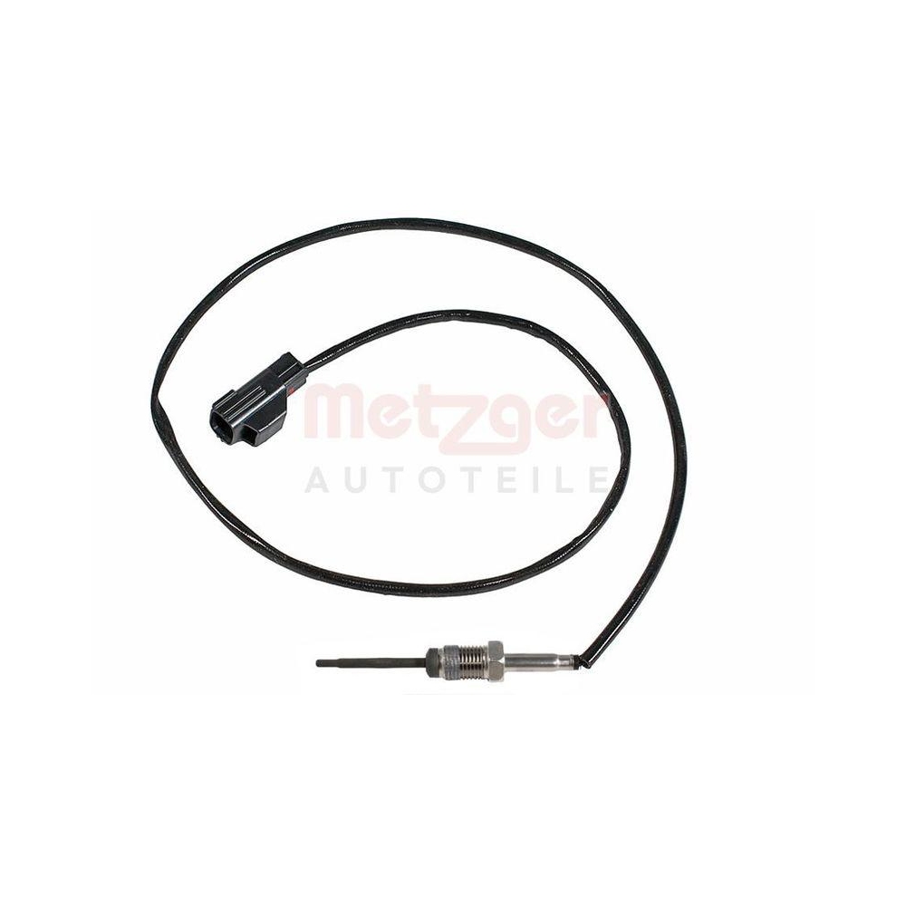 Sensor, Abgastemperatur METZGER 08941020 ORIGINAL ERSATZTEIL f&uuml;r FORD, mitte