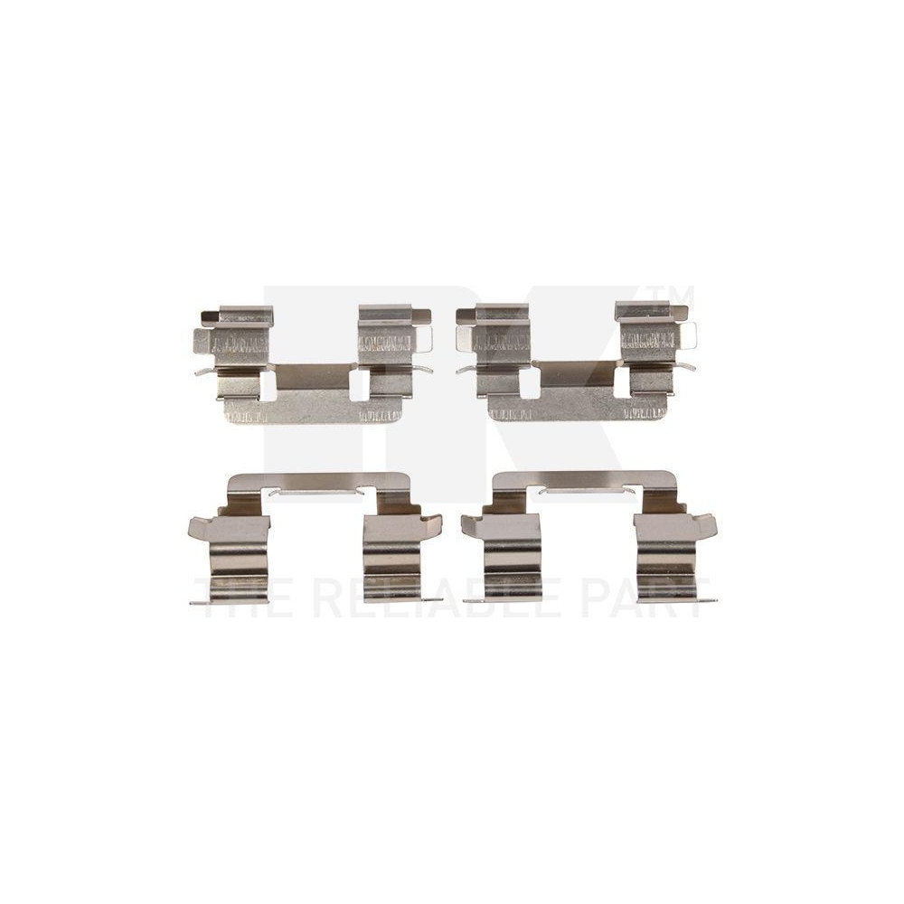 Zubehörsatz, Scheibenbremsbelag NK 7945229 für, Vorderachse