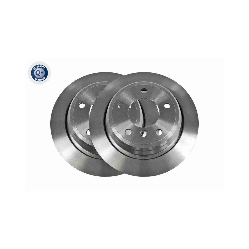 VAICO V20-80027 2 St&uuml;ck Bremsscheiben Q+, Erstausr&uuml;sterqualit&auml;t f&uuml;r BMW, Hinterachse