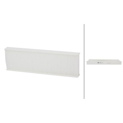 HELLA 8ZC 366 121-461 Filter, Innenraumluft f&uuml;r PORSCHE, au&szlig;en, innen