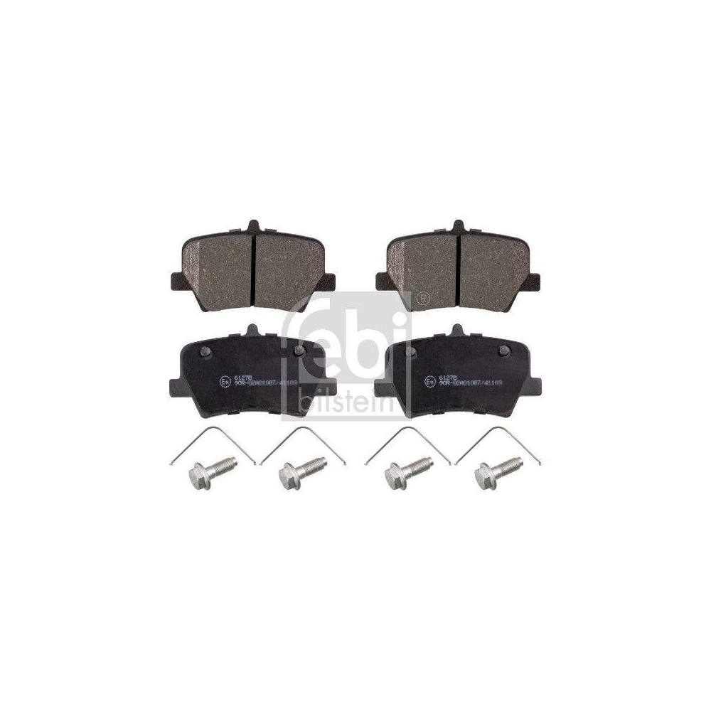 Bremsbelagsatz, Scheibenbremse FEBI BILSTEIN 16984 f&uuml;r VOLVO, Hinterachse