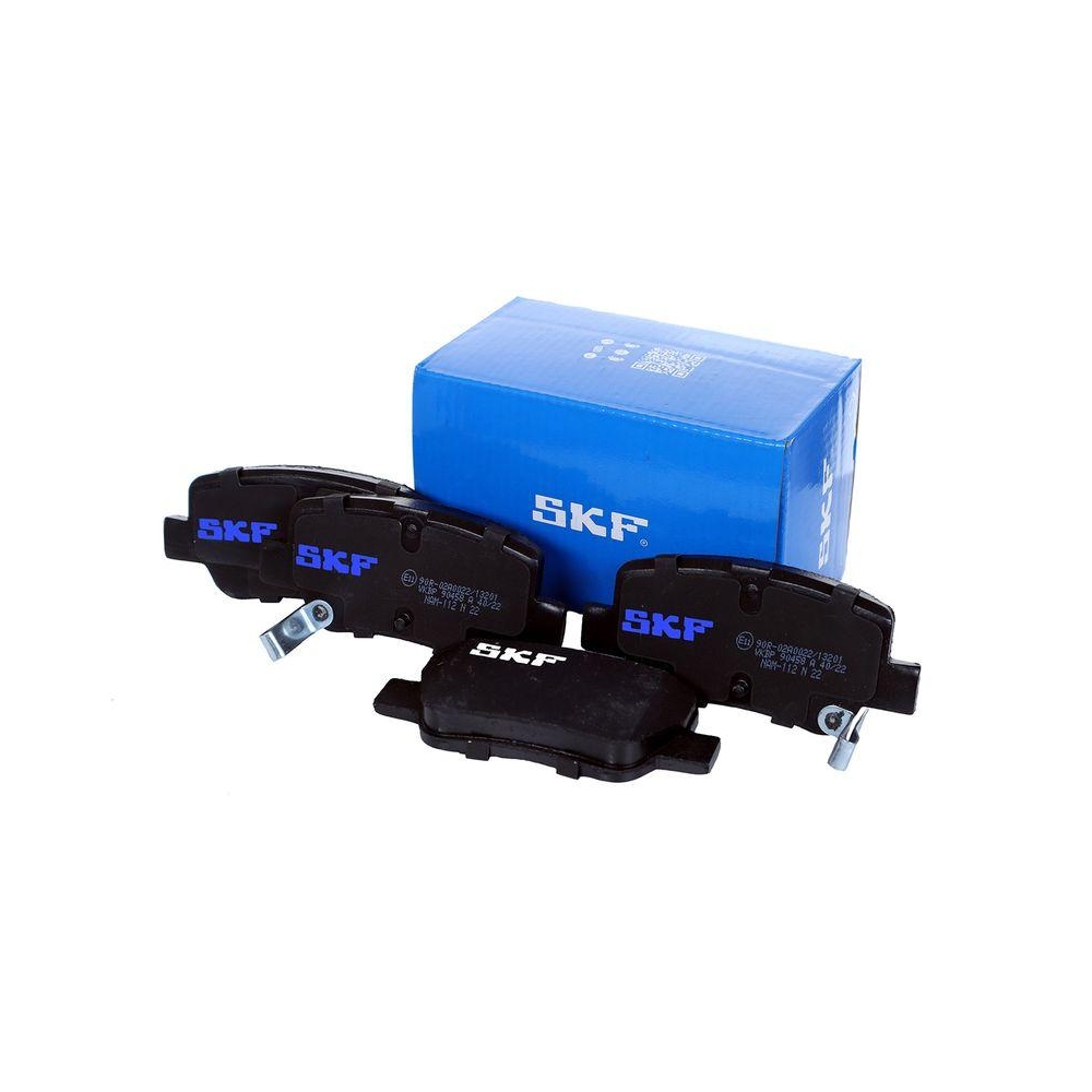 Bremsbelagsatz, Scheibenbremse SKF VKBP 90458 A f&uuml;r TOYOTA, Hinterachse