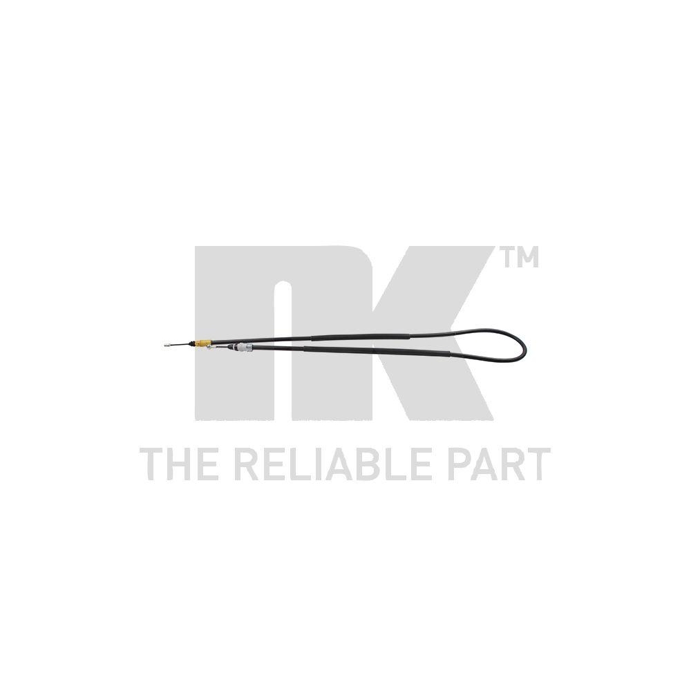 Seilzug, Feststellbremse NK 9036178 f&uuml;r OPEL VAUXHALL, links