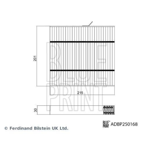 BLUE PRINT ADBP250168 Filter, Innenraumluft f&uuml;r GEELY