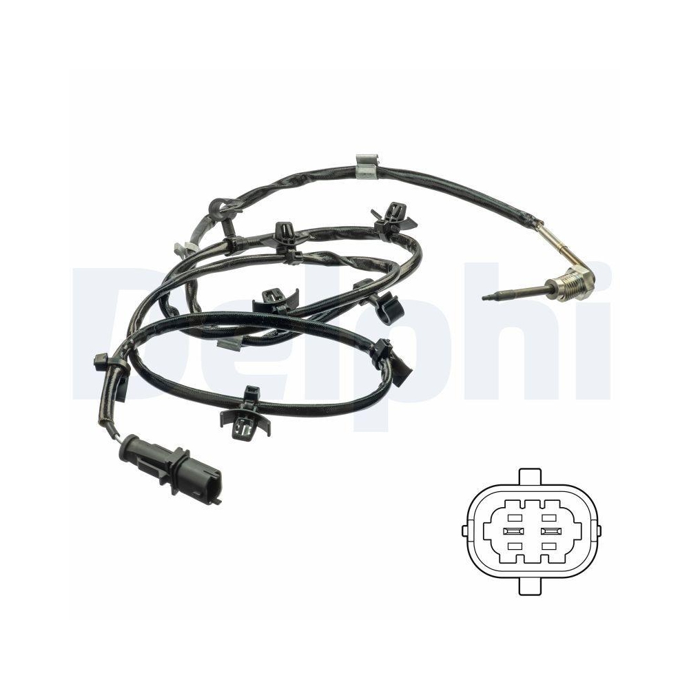 DELPHI TS30244 Sensor, Abgastemperatur f&uuml;r OPEL VAUXHALL