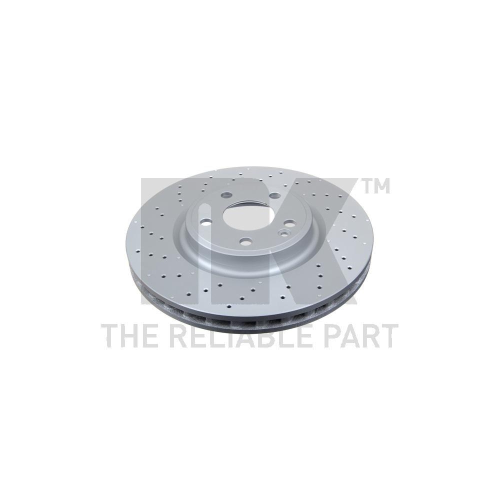 NK 3133124 2 St&uuml;ck Bremsscheiben f&uuml;r MERCEDES-BENZ, Vorderachse