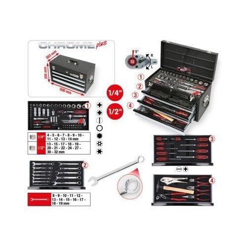Steckschl&uuml;sselsatz KS TOOLS 918.0200 f&uuml;r