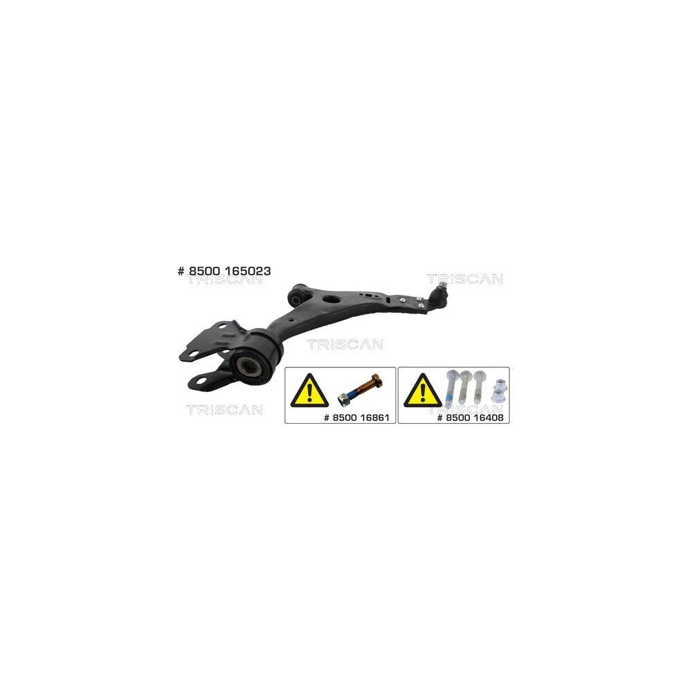 Lenker, Radaufh&auml;ngung TRISCAN 8500 165023 f&uuml;r FORD, Vorderachse rechts, au&szlig;en