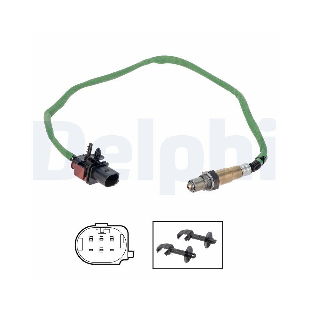 DELPHI ES21427-12B1 Lambdasonde f&uuml;r FORD FORD ASIA & OCEANIA, vor Katalysator