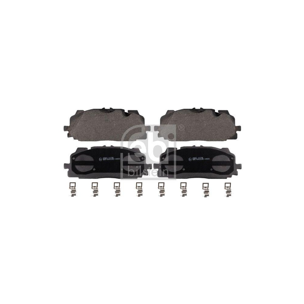 FEBI BILSTEIN Bremsbelagsatz, Scheibenbremse 171413 f&uuml;r AUDI VW, Vorderachse