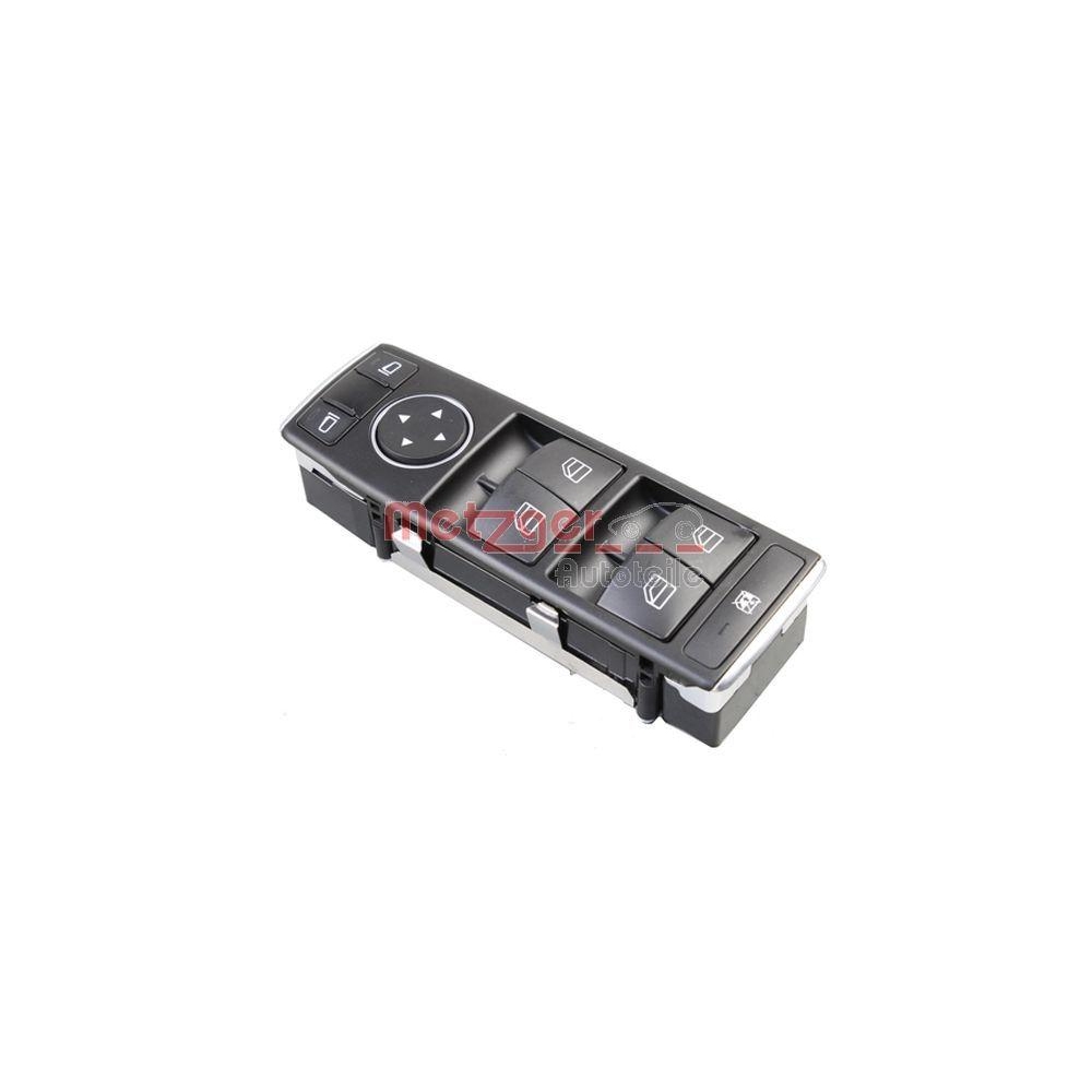 Schalter, Fensterheber METZGER 0916676 GREENPARTS f&uuml;r MERCEDES-BENZ