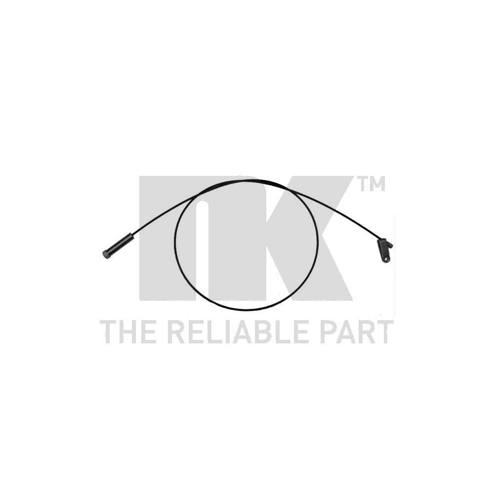 Seilzug, Feststellbremse NK 902526 f&uuml;r FORD, hinten, links