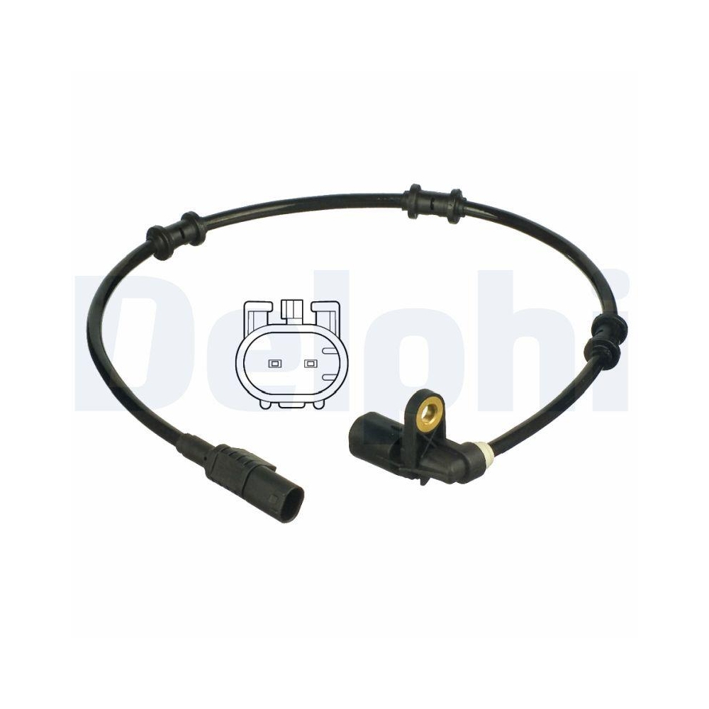 DELPHI SS20337 Sensor, Raddrehzahl f&uuml;r MERCEDES-BENZ, Hinterachse