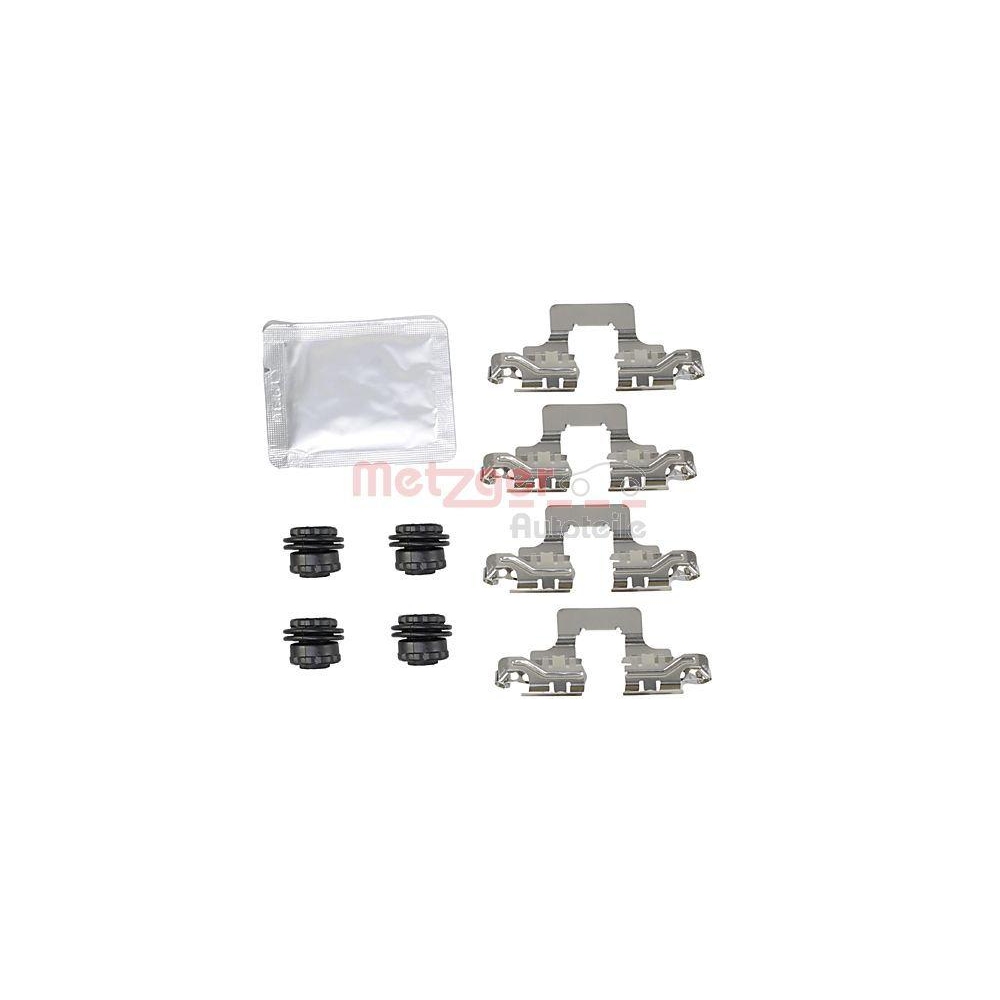 Zubeh&ouml;rsatz, Scheibenbremsbelag METZGER 109-0128 GREENPARTS f&uuml;r, Hinterachse