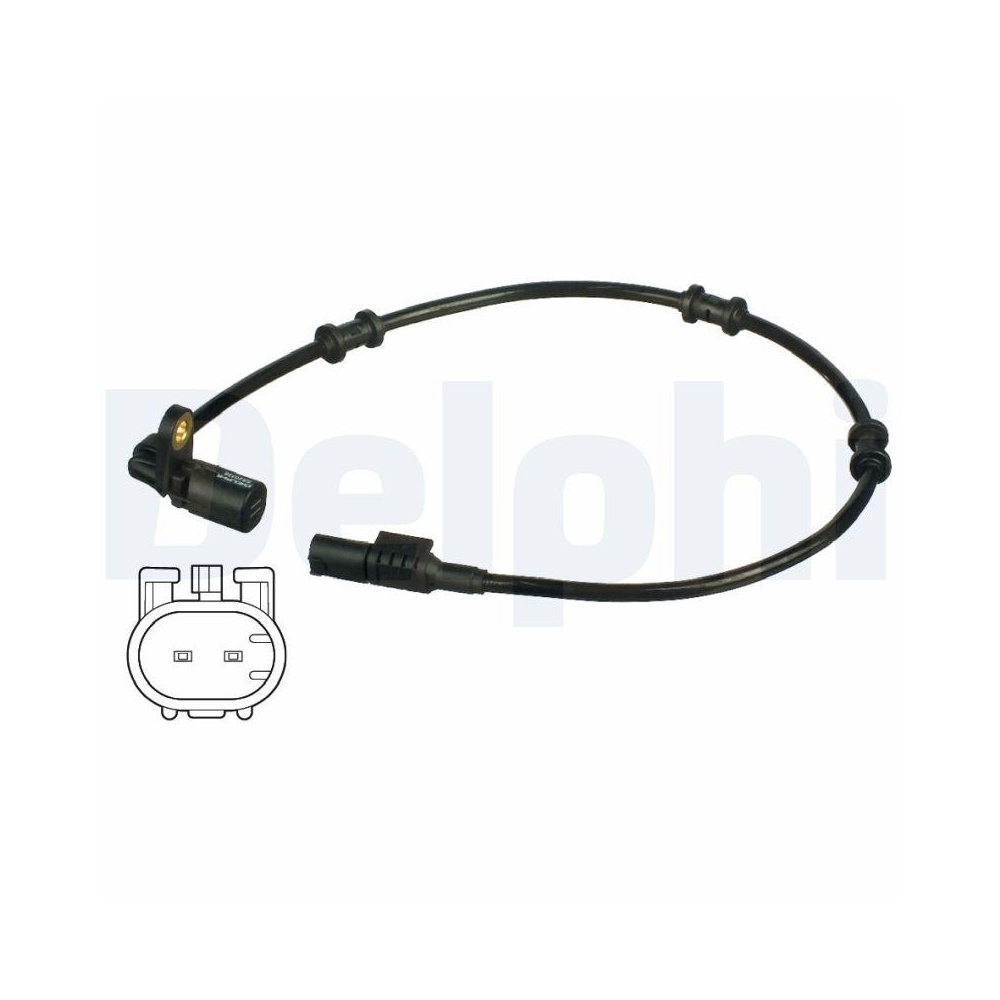 DELPHI SS20338 Sensor, Raddrehzahl f&uuml;r MERCEDES-BENZ, Hinterachse
