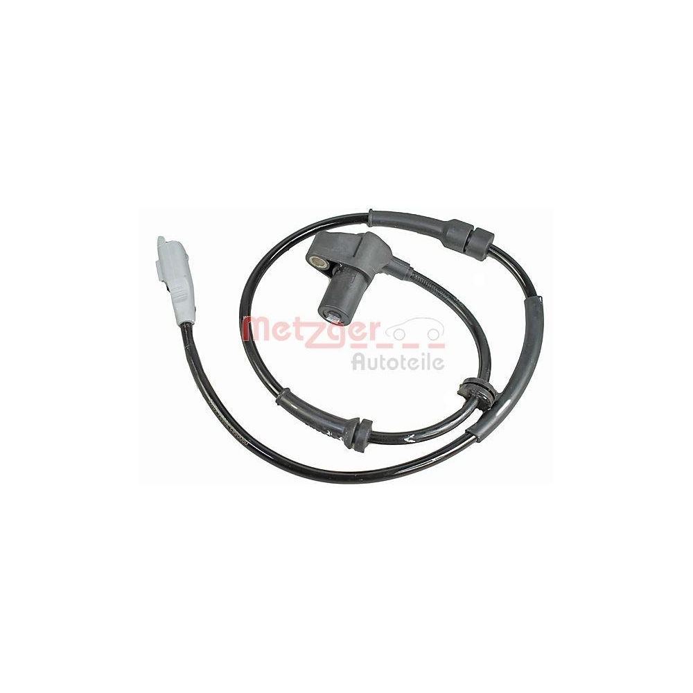 Sensor, Raddrehzahl METZGER 0900562 f&uuml;r FIAT CITRO&Euml;N/PEUGEOT, Vorderachse links