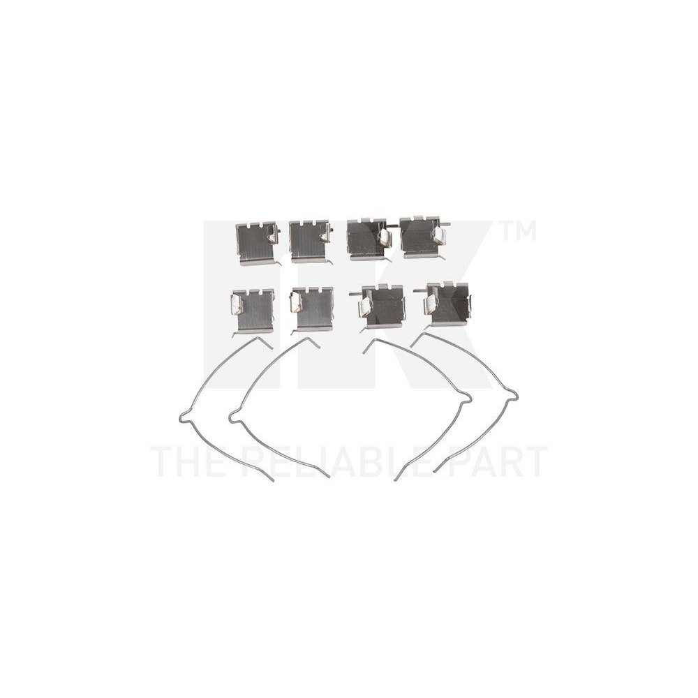 Zubeh&ouml;rsatz, Scheibenbremsbelag NK 7945289 f&uuml;r, Vorderachse