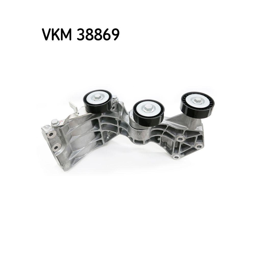 Riemenspanner, Keilrippenriemen SKF VKM 38869 f&uuml;r MERCEDES-BENZ, rechts