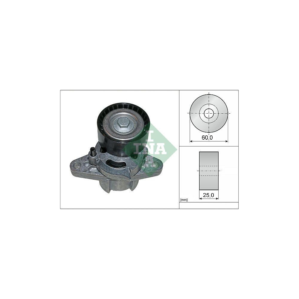 Riemenspanner, Keilrippenriemen Schaeffler INA 534 0271 10 f&uuml;r NISSAN RENAULT