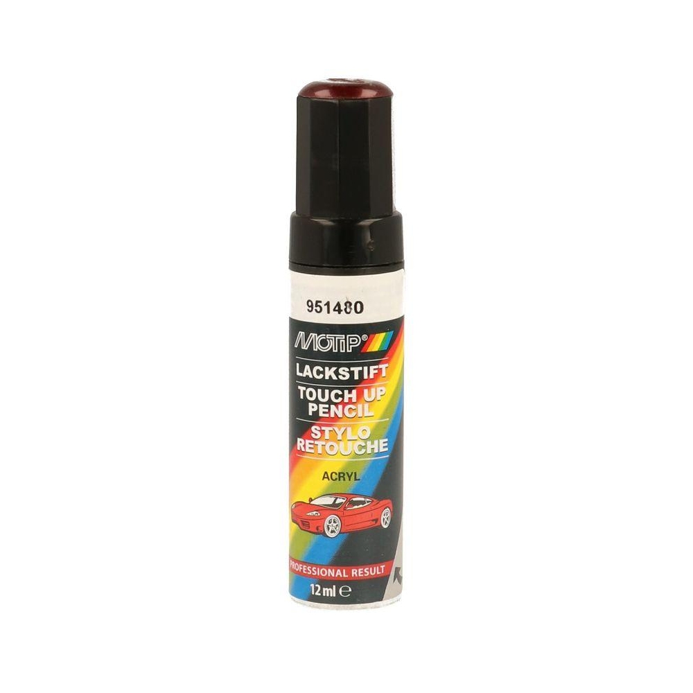 Fahrzeug-Kombinationslack MOTIP 951480 Kompakt rot metallic 12 ml für ACURA AMC
